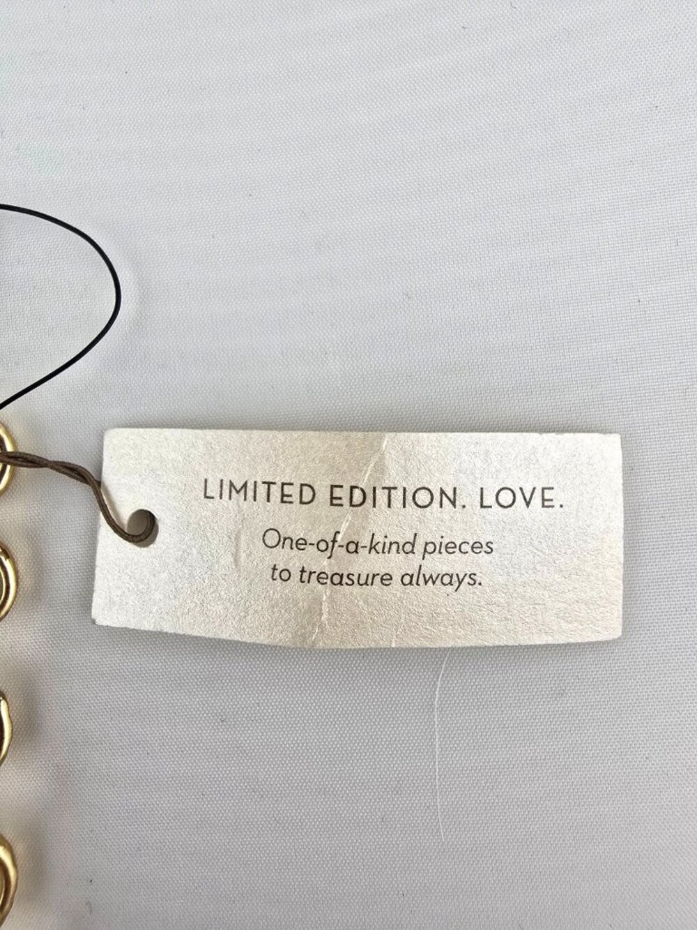 NWT Limited Edition Chicos Gold Foil Solstice Bib Necklace Statement Piece HEAVY - Picture 10 of 11